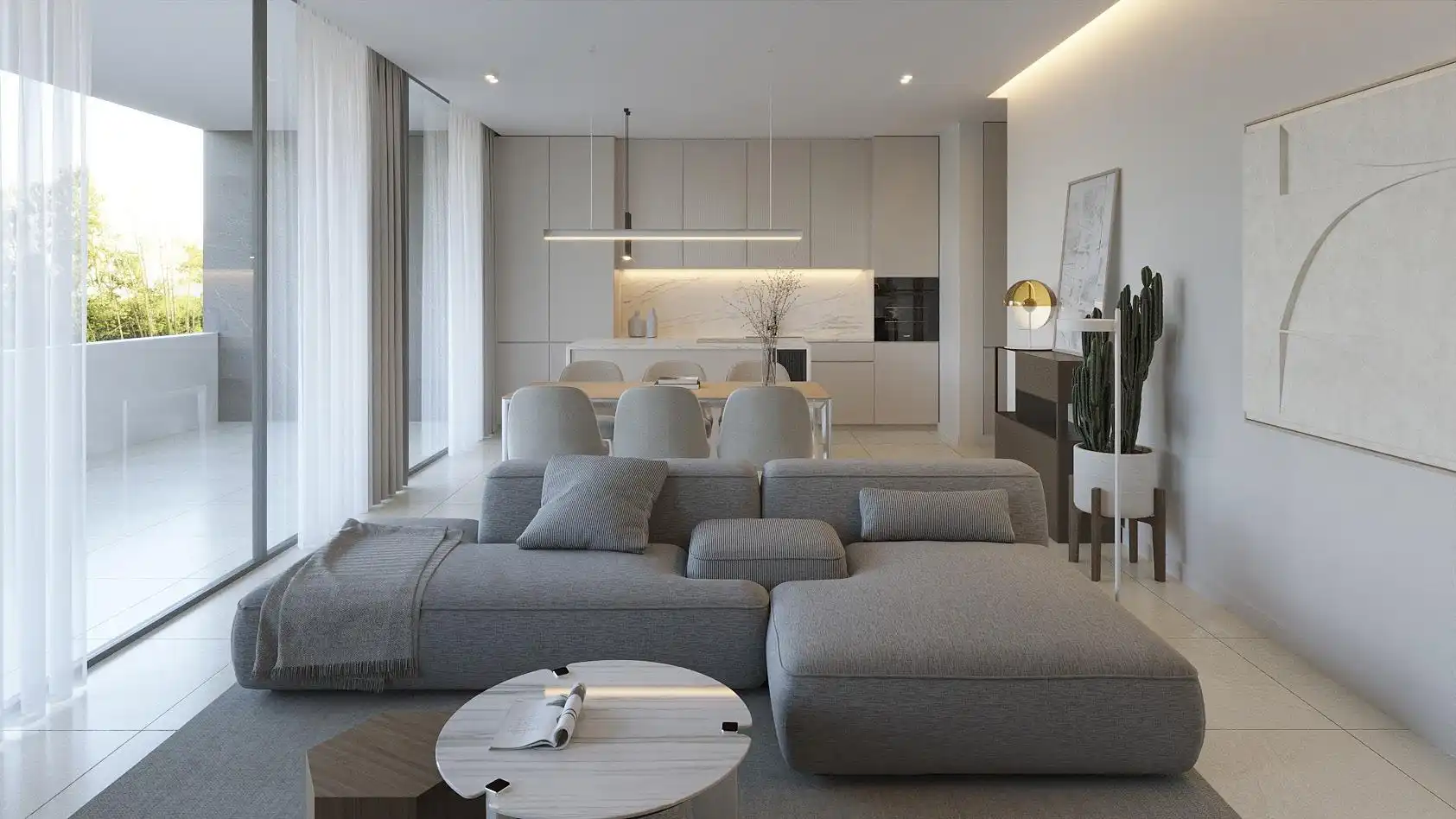 Sala d'estar de Apartament en venda en La Nucia