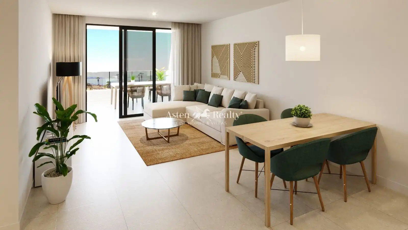 Sala d'estar de Apartament en venda en Adeje amb Aire condicionat, Terrassa i Traster