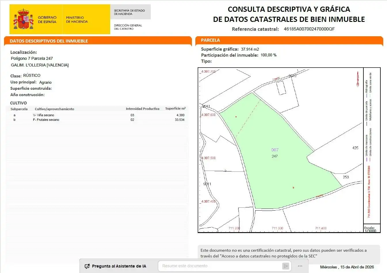 Terreno residencial en venta en Polígono 5 7, imagen 8