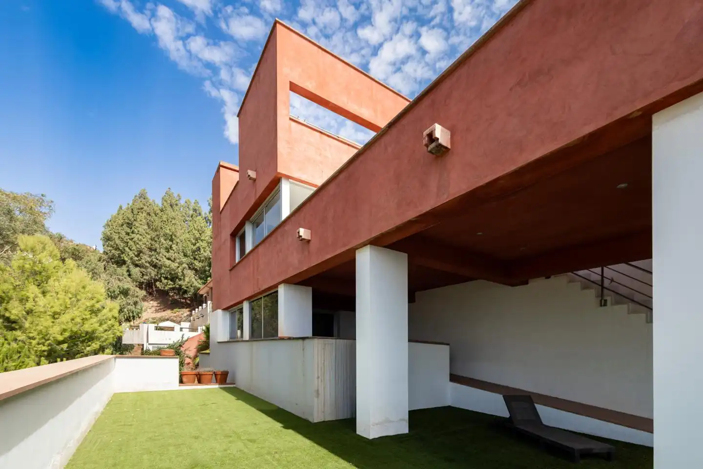 Exterior view of Houses for sale in Málaga  with Private garden, Terrace and Swimming Pool