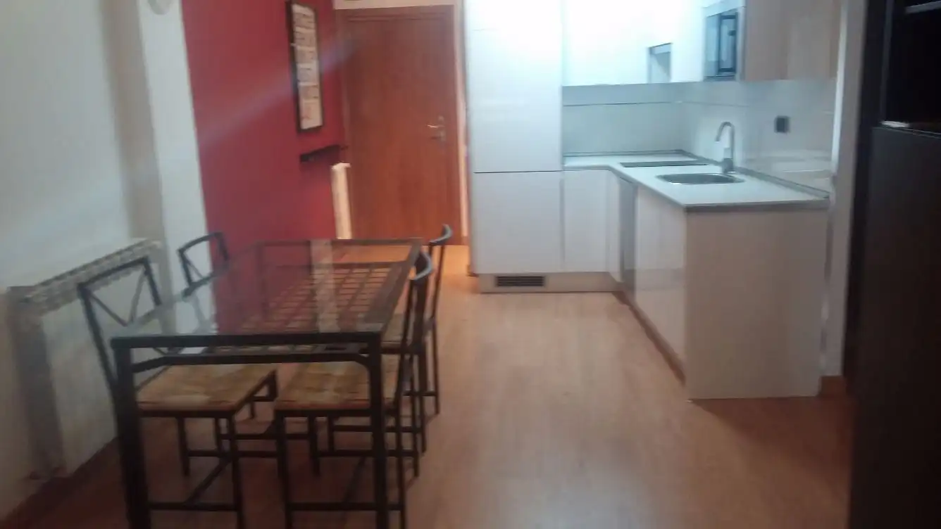 Cuina de Apartament de lloguer en Salamanca amb Calefacció, Parquet i Moblat