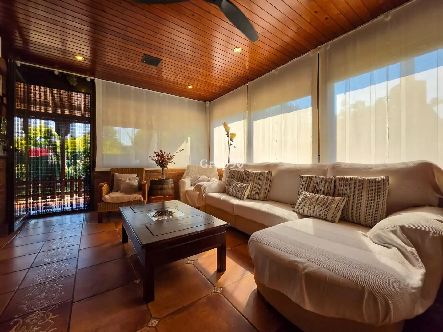 Living room of Houses for sale in Lleida  with Air Conditioner, Heating and Private garden