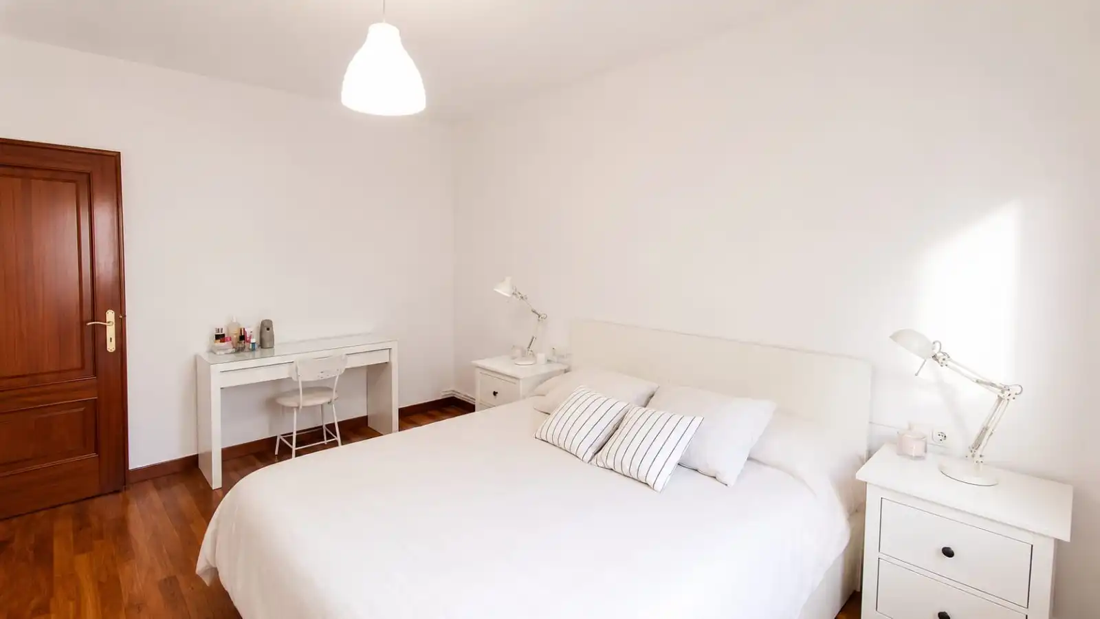 Schlafzimmer von Wohnung zum Verkauf in Ermua mit Heizung, Möbliert und Ofen