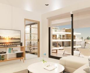 Sala d'estar de Apartament en venda en Finestrat amb Aire condicionat, Terrassa i Piscina