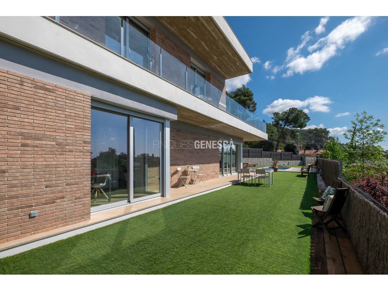 Terrassa de Casa o xalet en venda en Matadepera amb Aire condicionat, Calefacció i Jardí privat