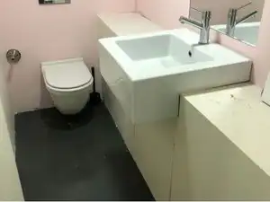 Bany de Local de lloguer en Barcelona amb Aire condicionat i Parquet