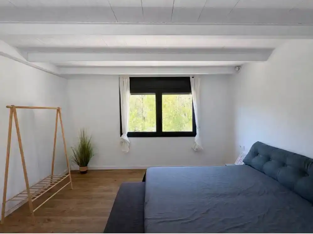Schlafzimmer von Wohnung zur Miete in Sant Gregori mit Klimaanlage, Privatgarten und Parkett
