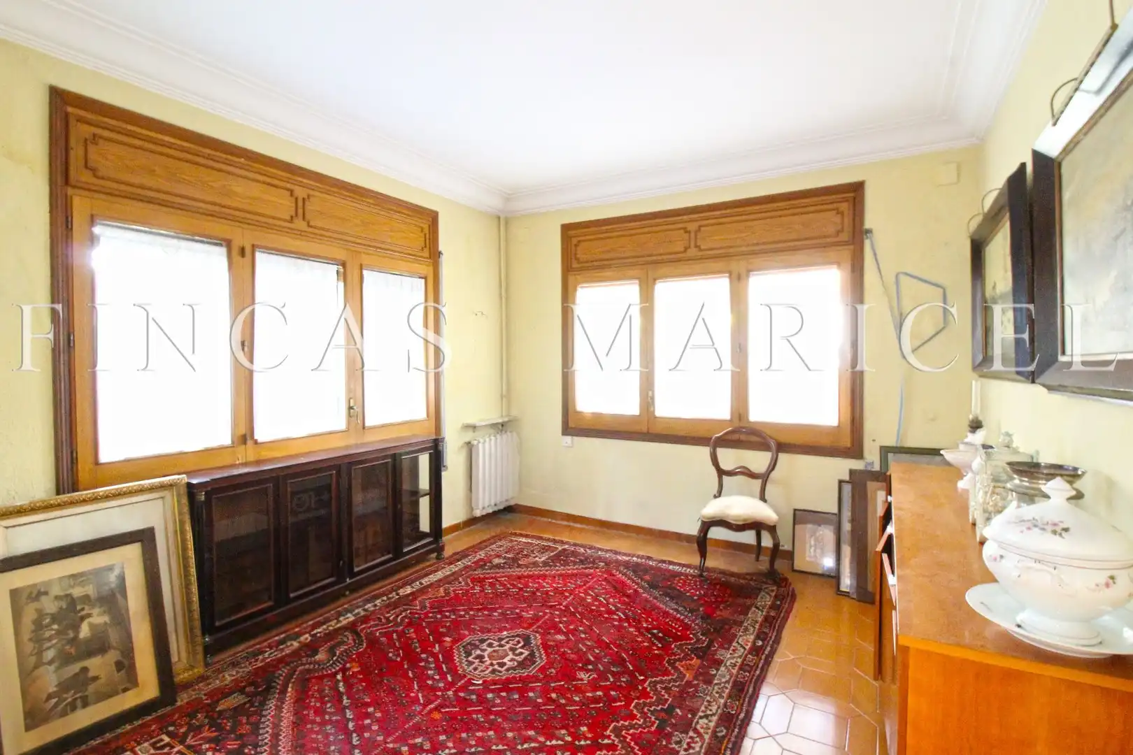 Sala d'estar de Casa o xalet en venda en Sitges amb Aire condicionat, Calefacció i Jardí privat