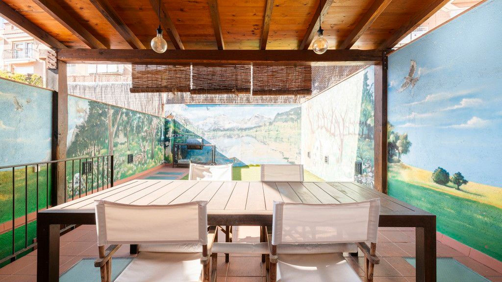 Terrace of House or chalet for sale in Mataró  with Air Conditioner, Heating and Private garden