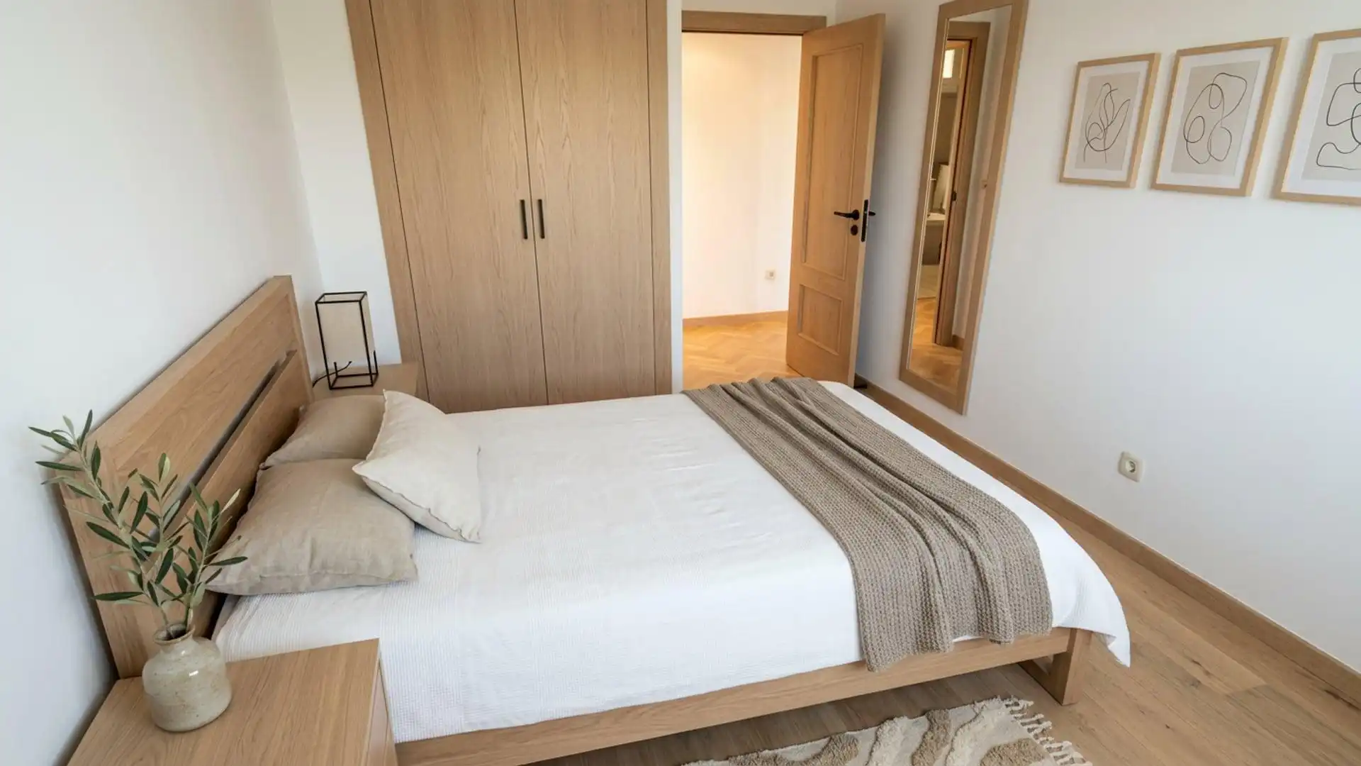 Dormitori de Apartament en venda en Villaviciosa de Odón amb Aire condicionat, Calefacció i Jardí privat