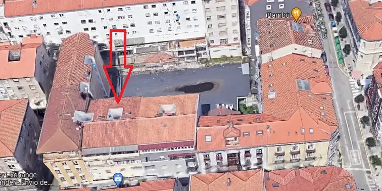 Vista exterior de Pis en venda en Santander amb Moblat i Balcó