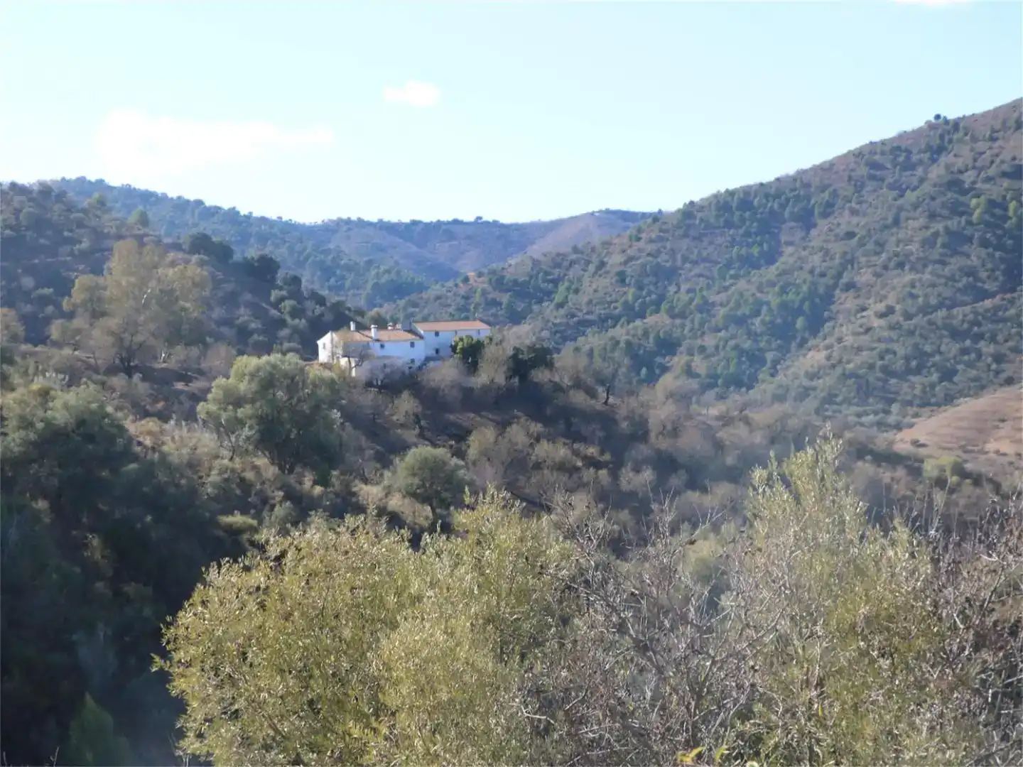 Vista exterior de Finca rústica en venda en Málaga Capital amb Aire condicionat i Piscina