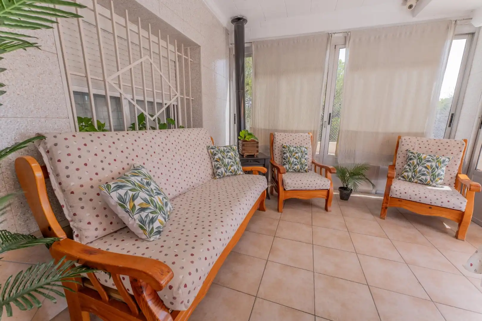 Terraza de Casa o chalet en venta en Elche / Elx con Aire acondicionado, Jardín privado y Piscina