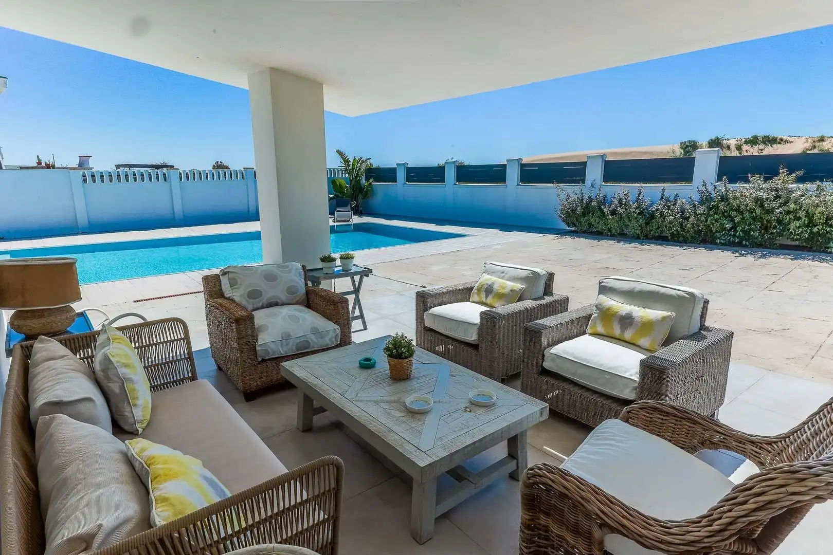 Terraza de Casa o chalet en venta en Punta Umbría con Aire acondicionado, Calefacción y Jardín privado