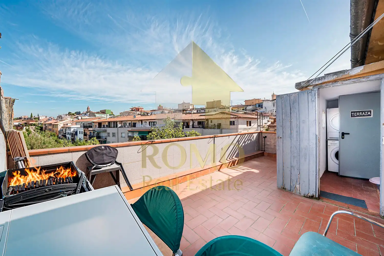 Terrasse von Dachboden zum Verkauf in Barberà del Vallès mit Terrasse und Balkon