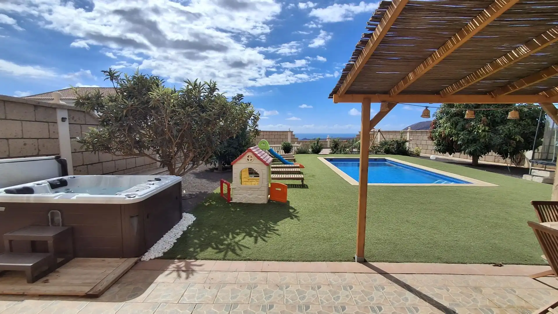 Terraza de Casa o chalet en venta en Arona con Aire acondicionado, Jardín privado y Terraza