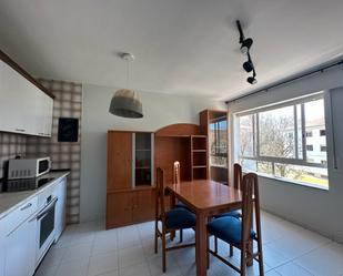 Dining room of Apartment for sale in Santiago de Compostela   with Heating, Parquet flooring and Storage room