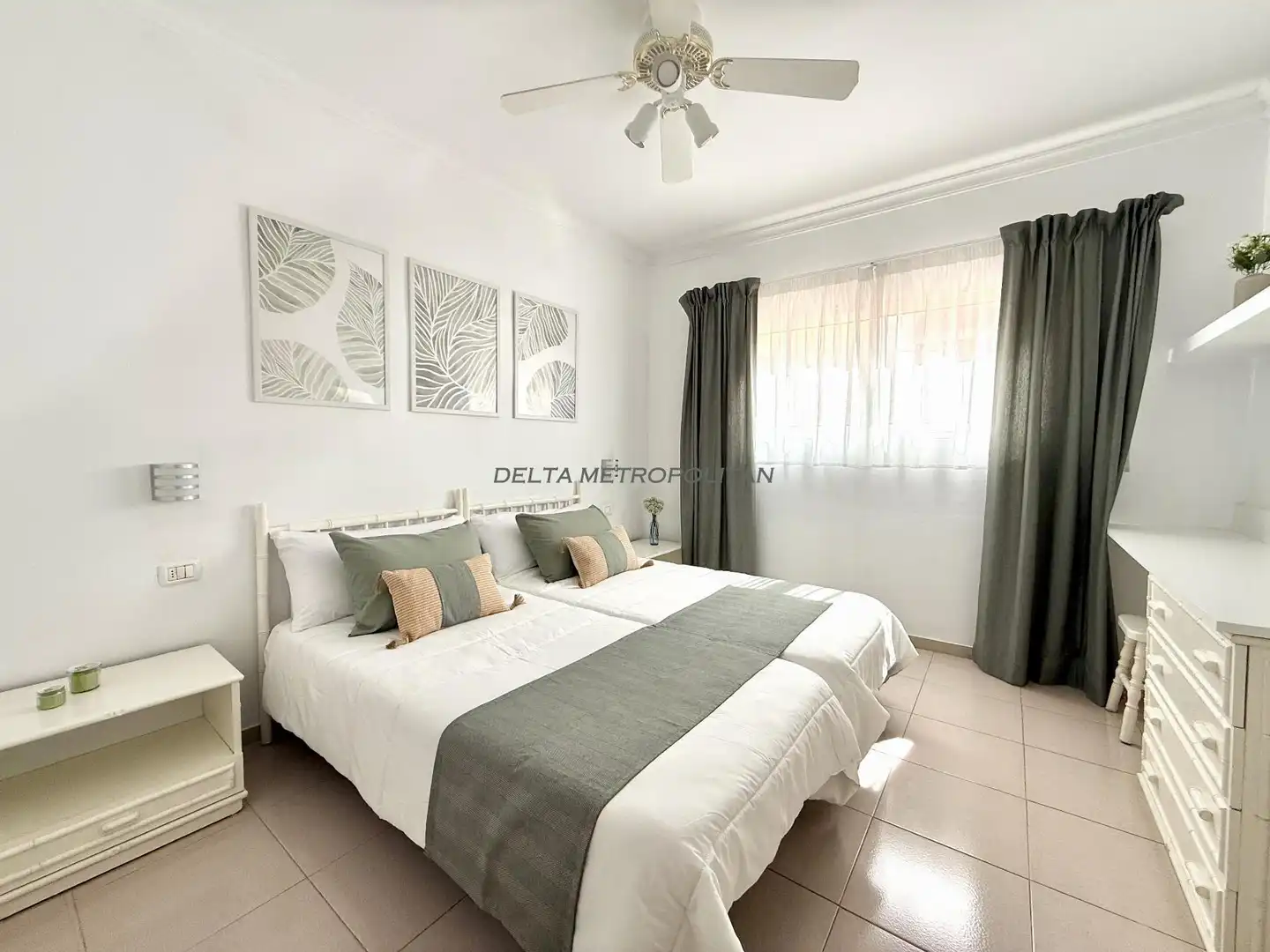 Dormitori de Apartament de lloguer en San Miguel de Abona amb Aire condicionat, Terrassa i Moblat