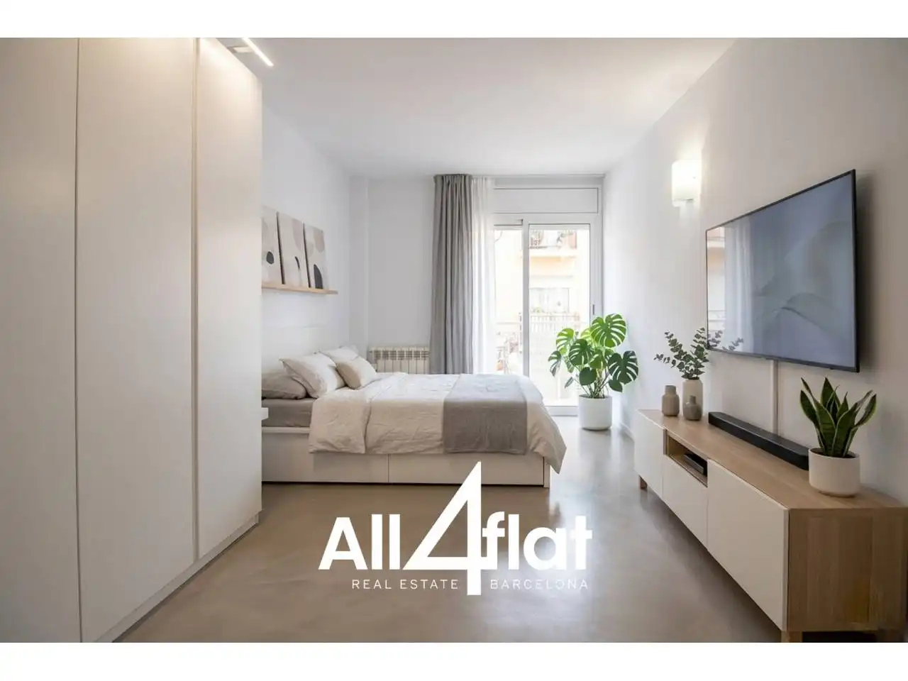 Schlafzimmer von Wohnung zum Verkauf in Viladecans mit Klimaanlage, Heizung und Balkon