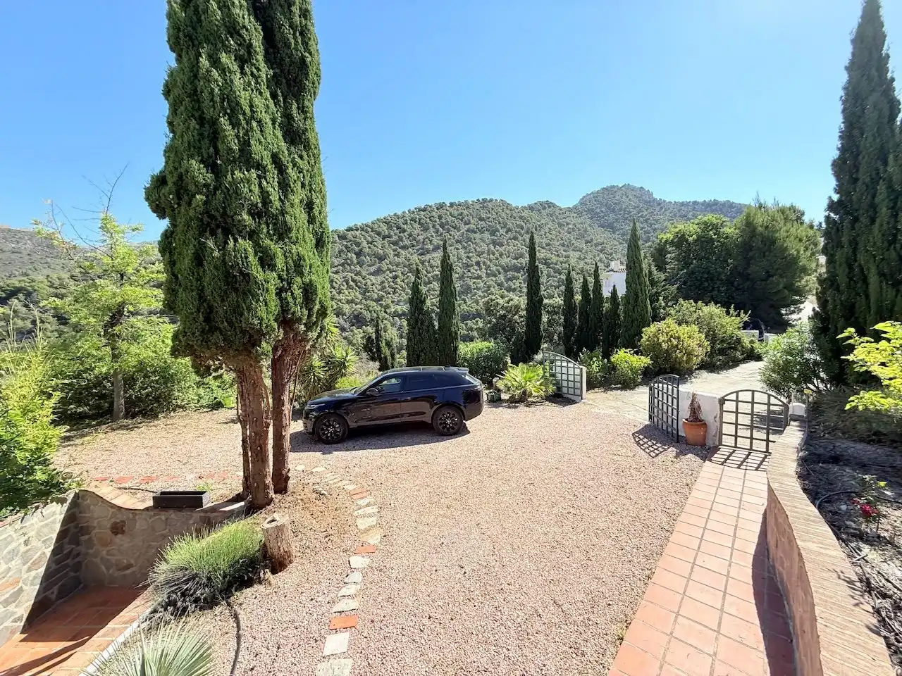 Jardí de Casa o xalet en venda en Frigiliana amb Aire condicionat, Calefacció i Jardí privat