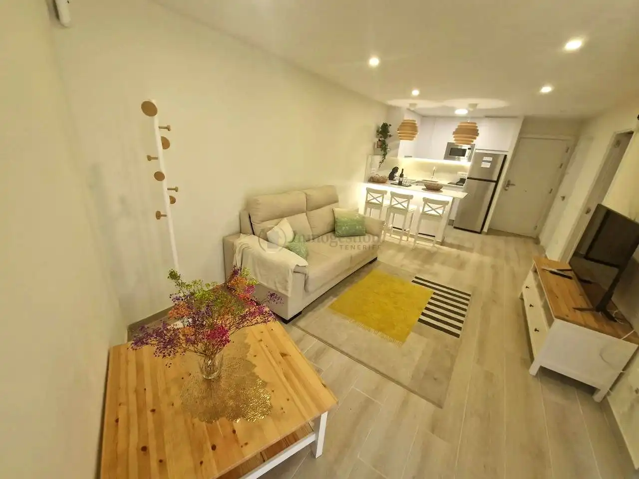 Sala de estar de Piso de alquiler en Arona con Terraza, Amueblado y Internet