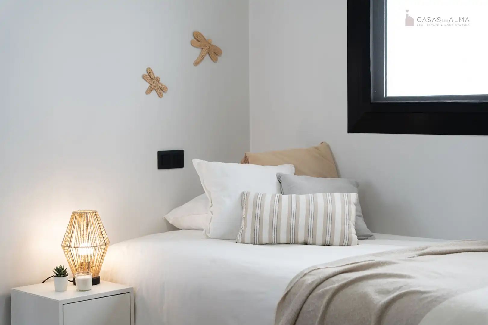 Schlafzimmer von Einfamilien-Reihenhaus zum Verkauf in Las Palmas de Gran Canaria mit Klimaanlage, Terrasse und Abstellraum