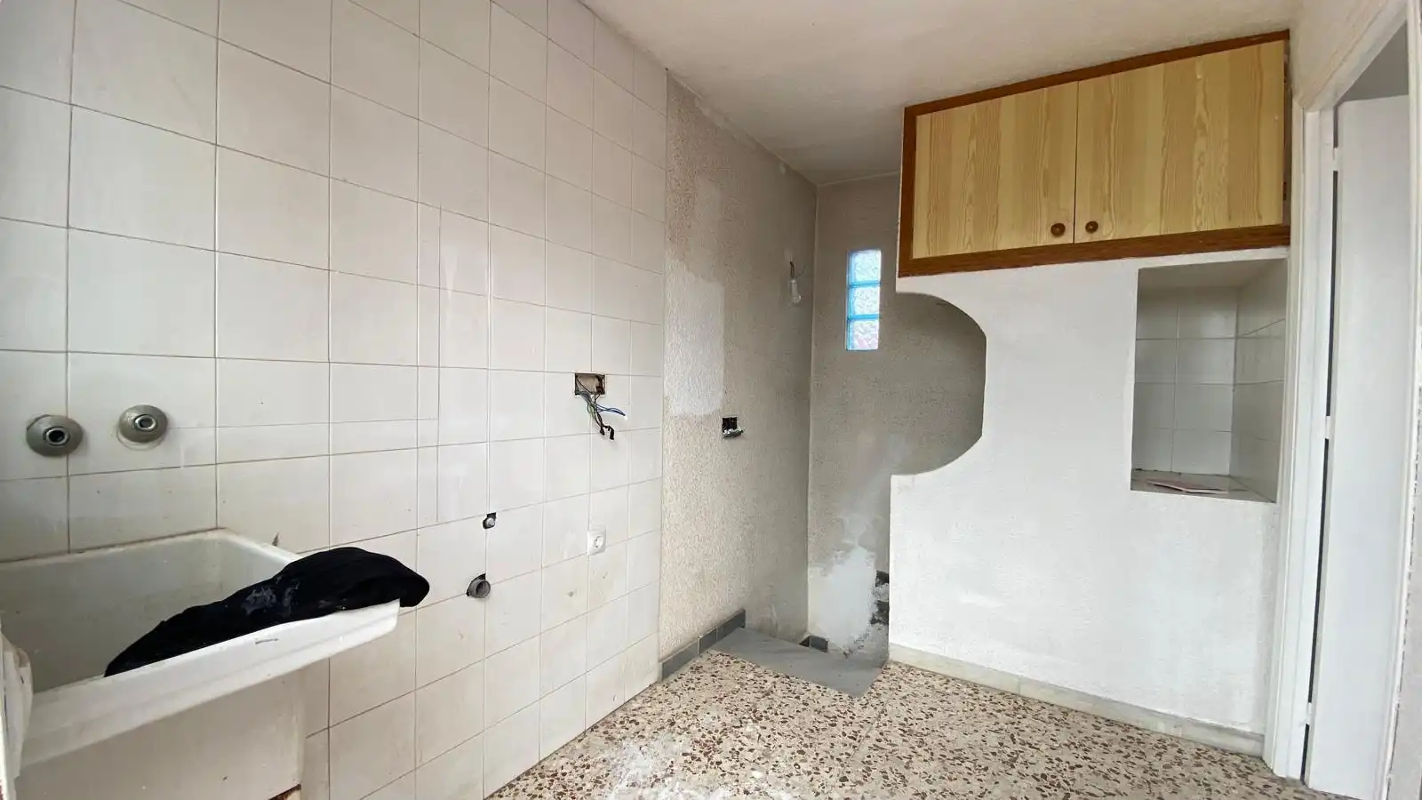 Cocina de Casa o chalet en venta en Almería con Terraza