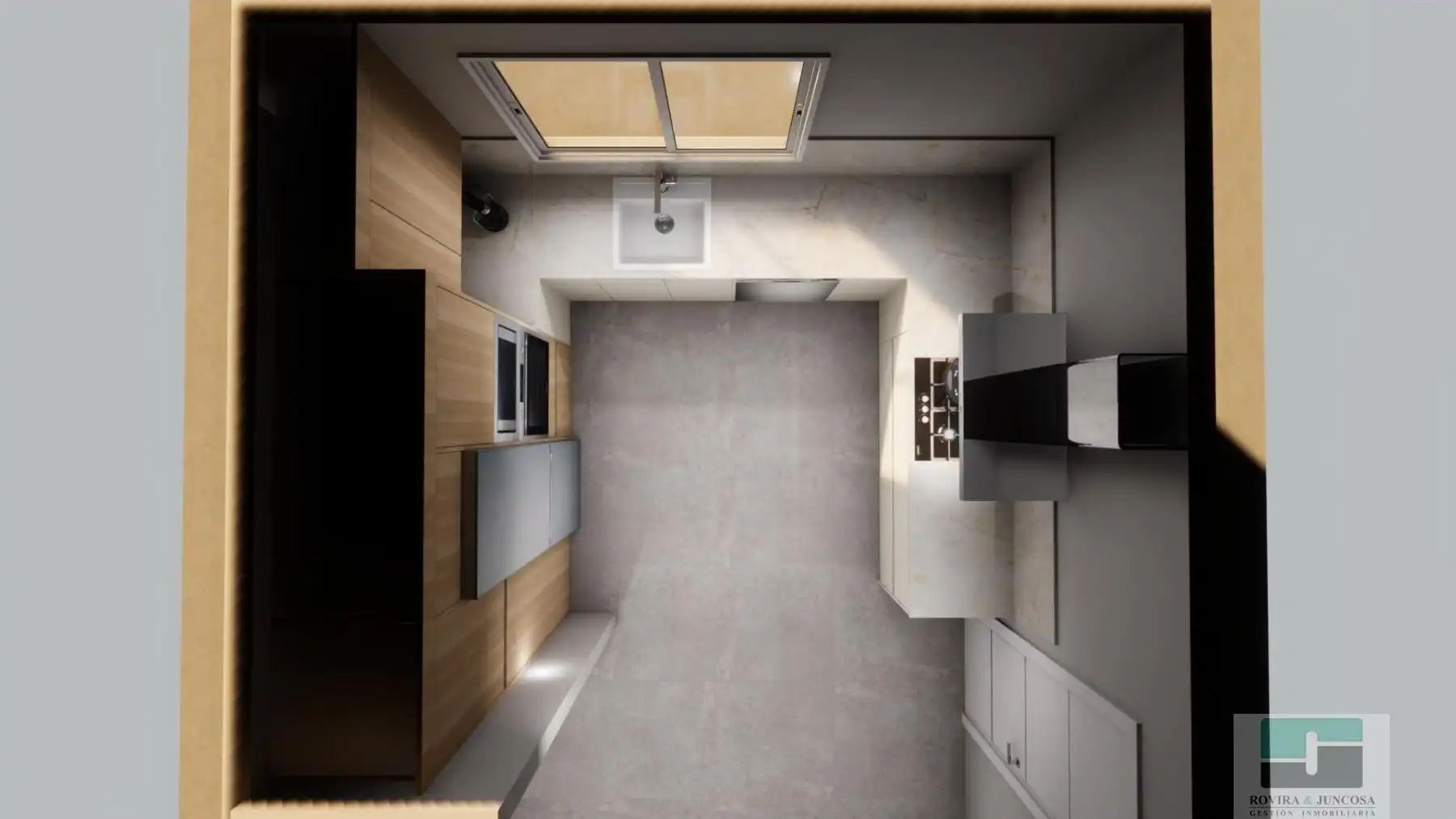 Kitchen of Houses for rent in Castelldefels  with Air Conditioner, Heating and Parquet flooring