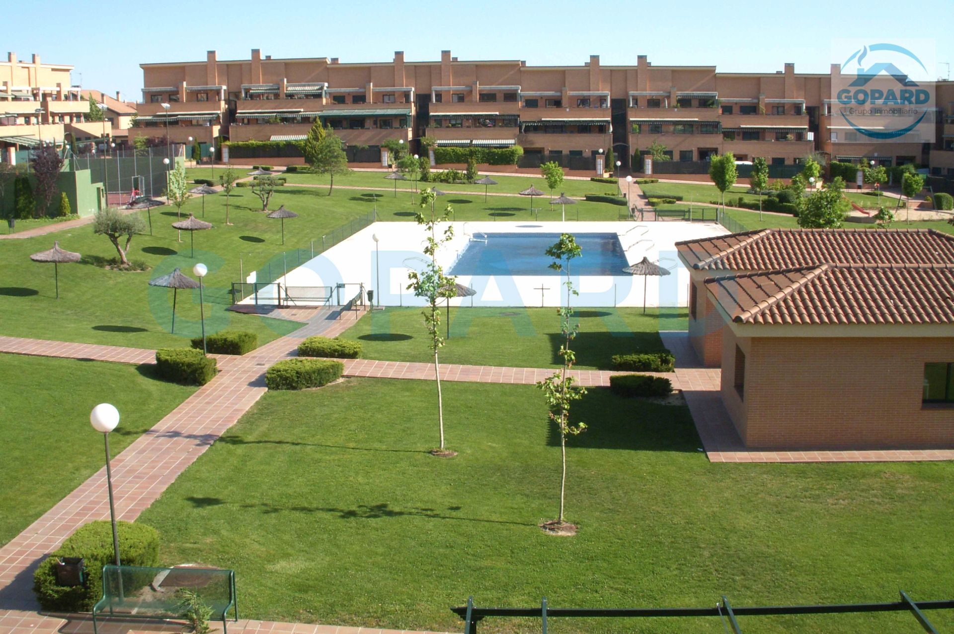 Garden of Flat to rent in Villanueva de la Cañada  with Heating, Private garden and Parquet flooring