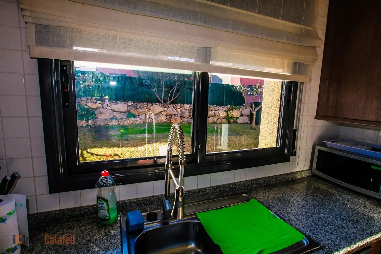 Küche von Haus oder Chalet zur Miete in Calafell mit Klimaanlage, Heizung und Terrasse