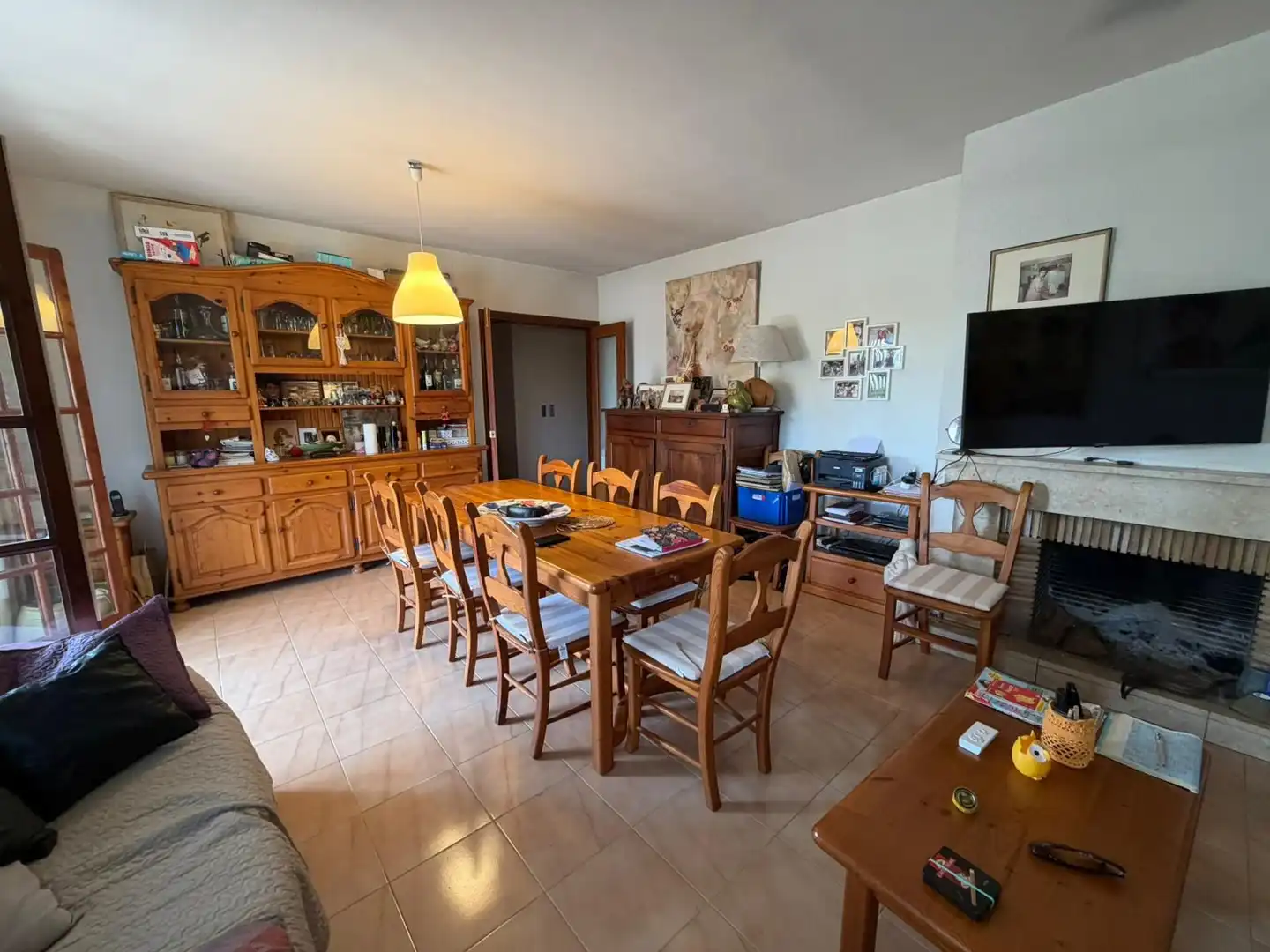 Menjador de Casa o xalet en venda en El Vendrell amb Calefacció, Jardí privat i Terrassa