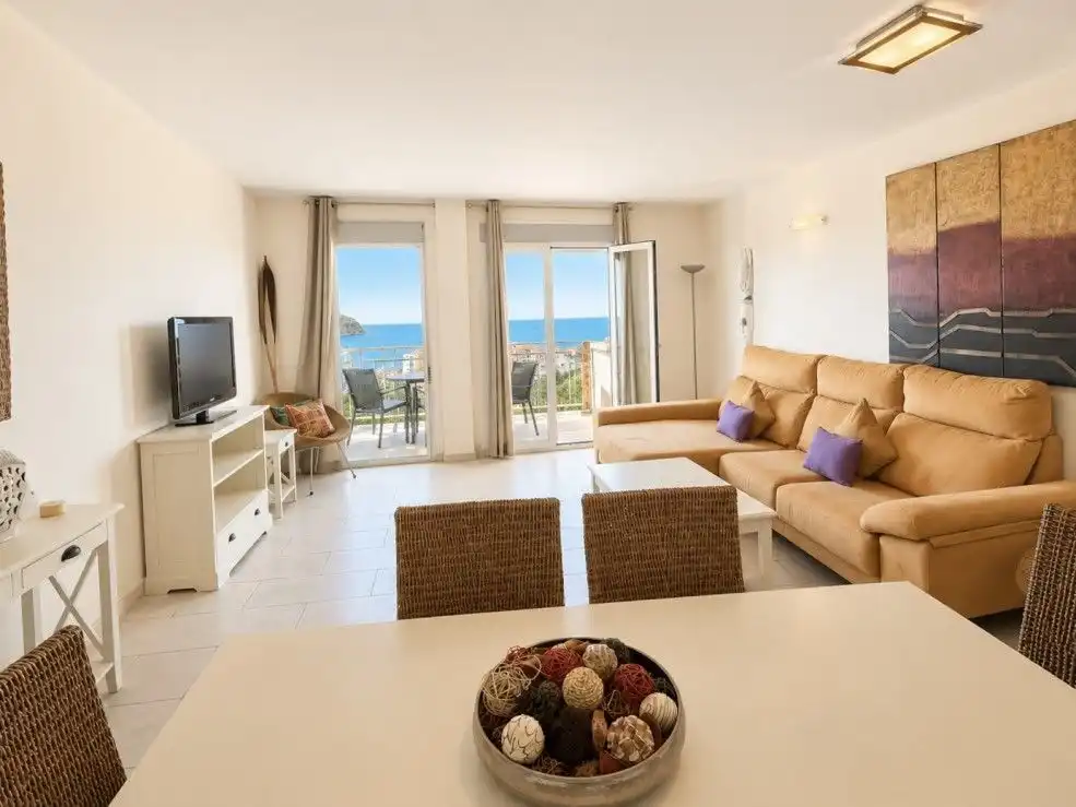 Sala d'estar de Àtic en venda en Altea amb Aire condicionat, Calefacció i Terrassa