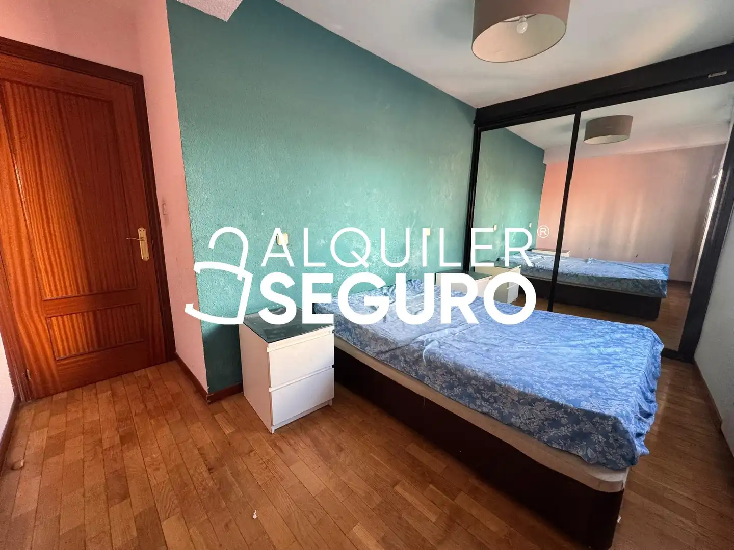 Bedroom of Flat for rent in Madrid  with Heating and Furnished