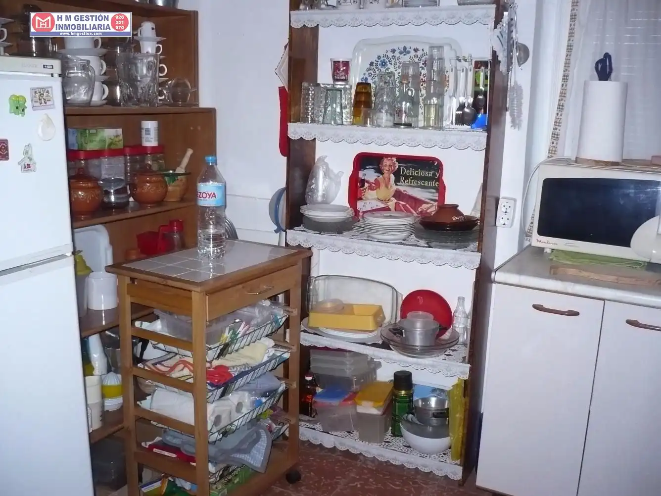 Cuina de Casa o xalet en venda en Alcázar de San Juan amb Jardí privat i Terrassa