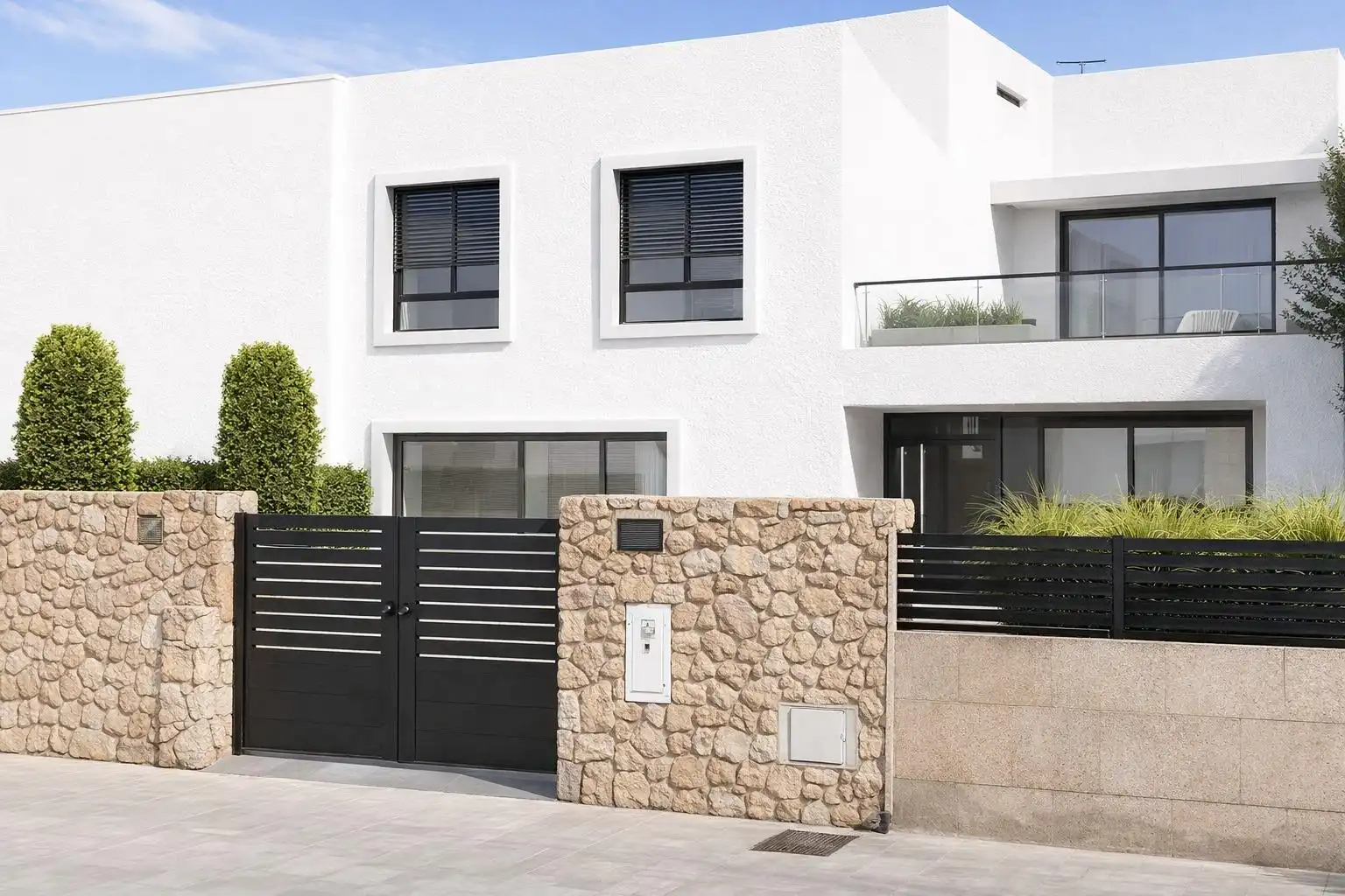 Vista exterior de Casa o chalet en venta en Almería con Terraza