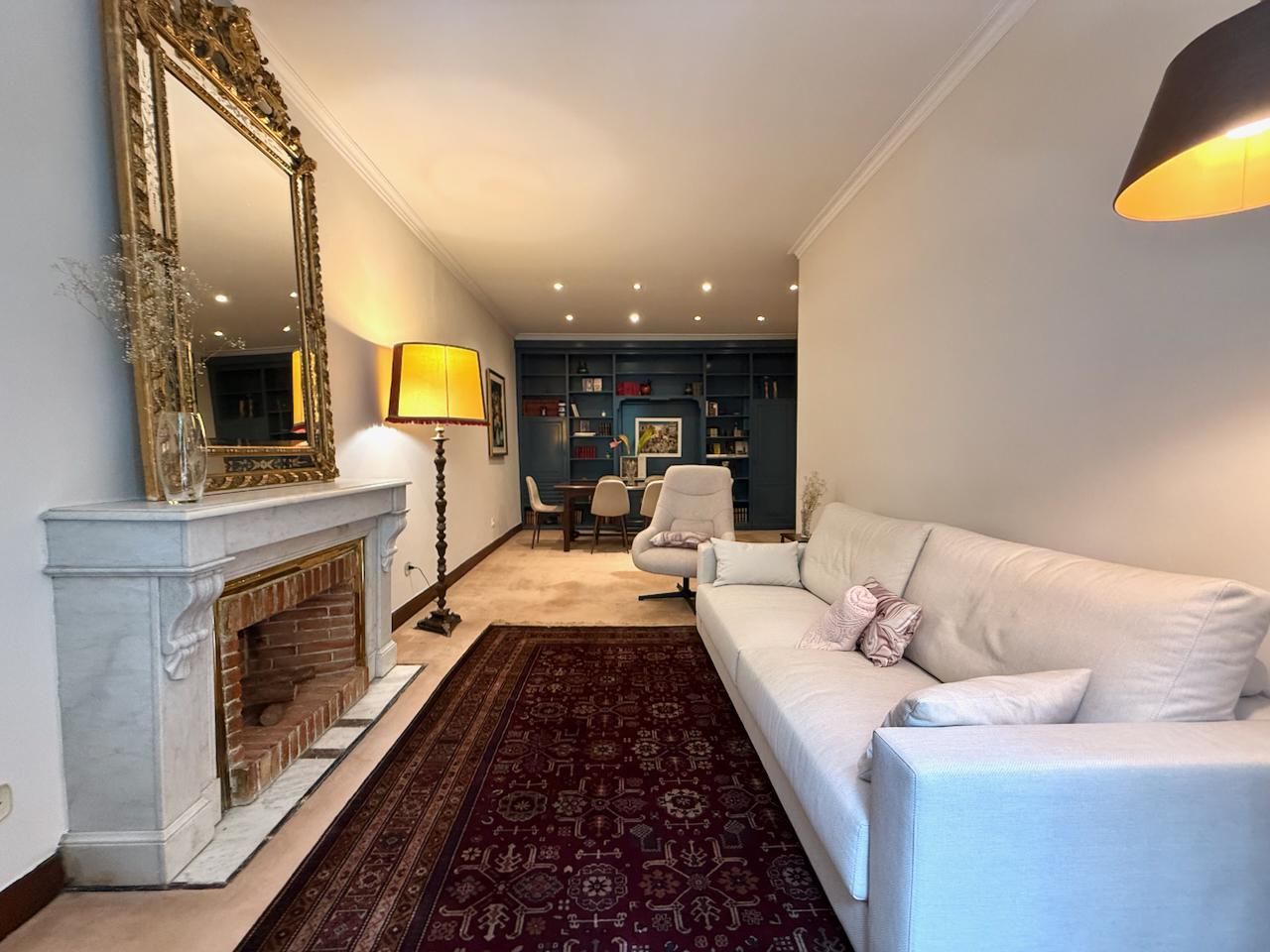 Sala d'estar de Pis de lloguer en Donostia - San Sebastián  amb Calefacció i Balcó