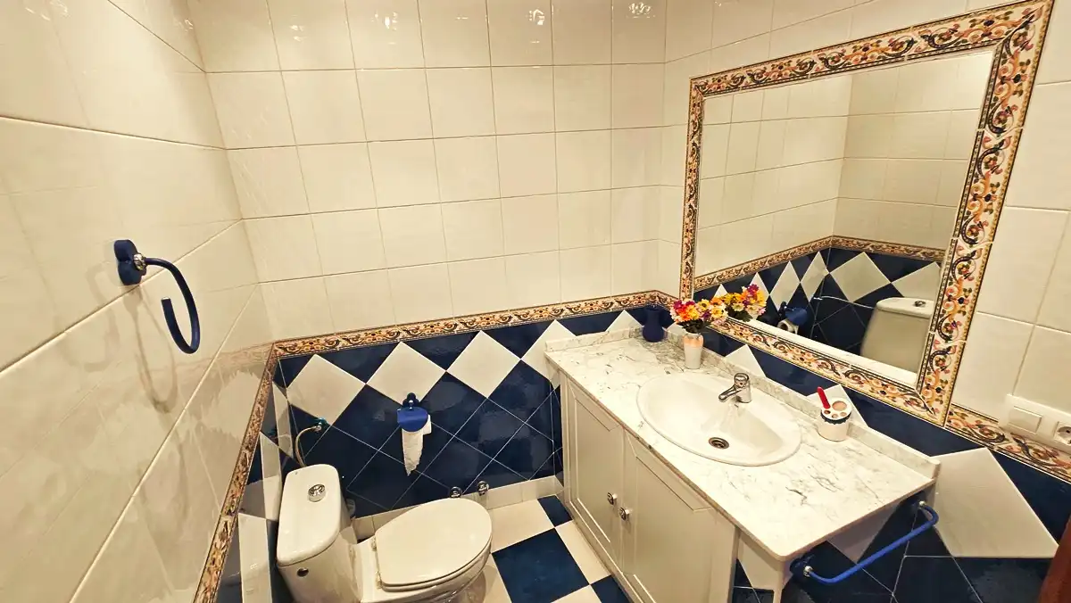 Bany de Casa o xalet en venda en Almonaster la Real amb Terrassa