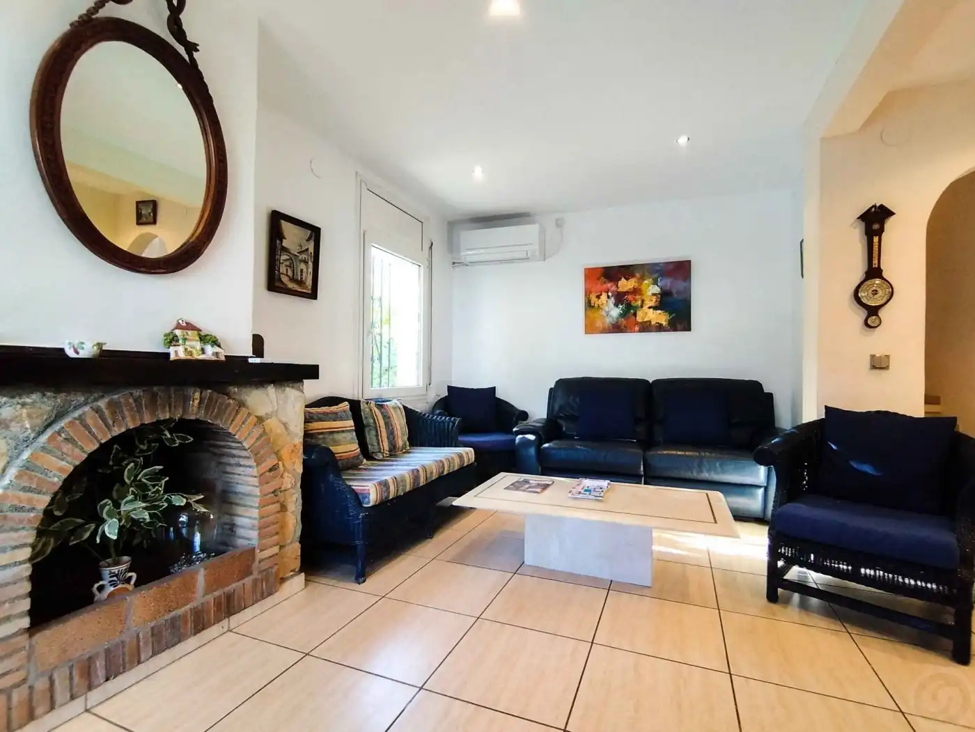 Sala d'estar de Casa o xalet en venda en Empuriabrava amb Aire condicionat, Calefacció i Terrassa