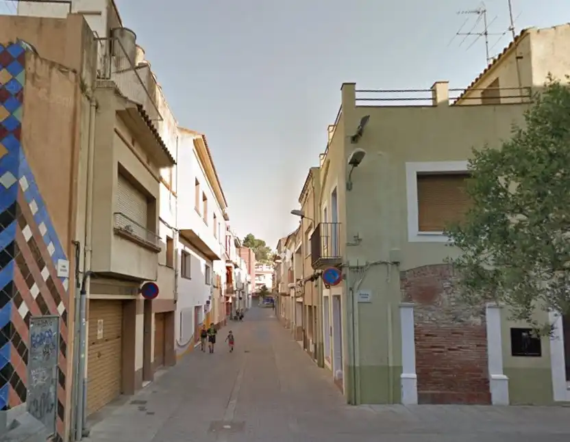 Vista exterior de Casa adosada en venta en Malgrat de Mar