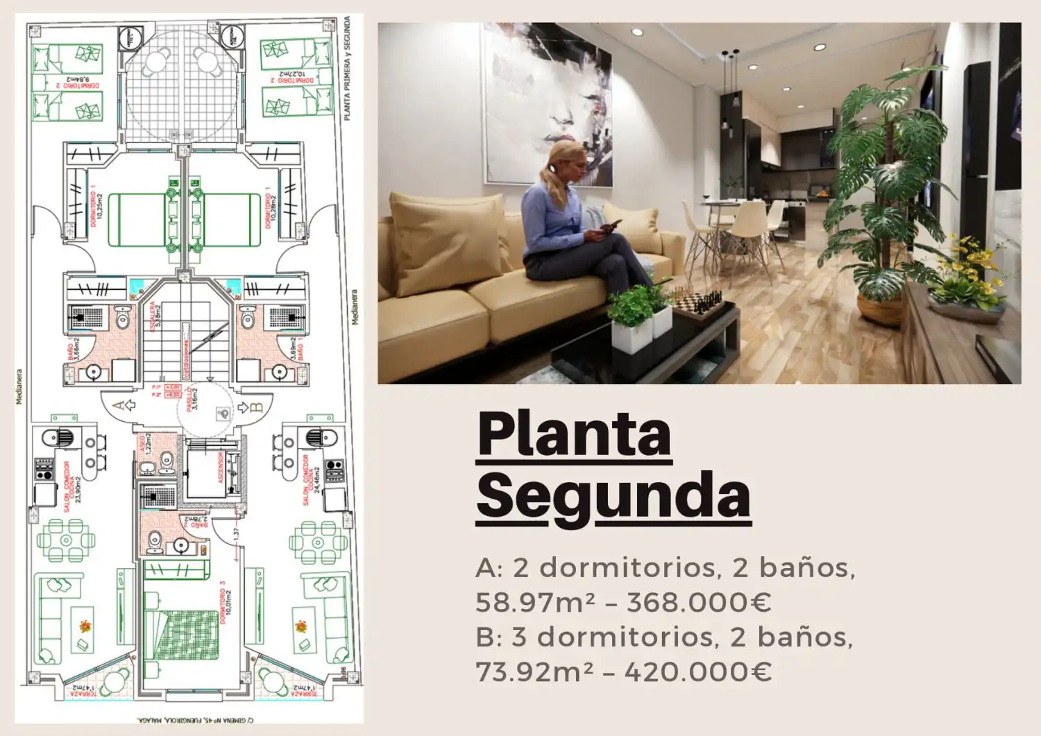 Piso con ascensor en venta en Puerto Deportivo, imagen 13