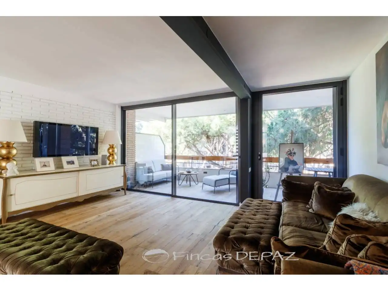 Sala de estar de Ático en venta en Gavà con Aire acondicionado, Calefacción y Parquet