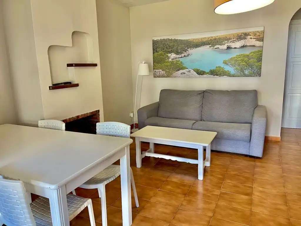 Sala d'estar de Apartament en venda en Alaior amb Aire condicionat, Calefacció i Terrassa