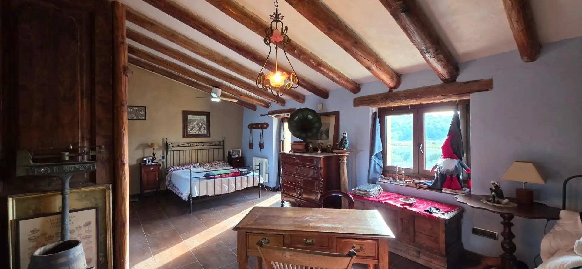 Sala d'estar de Casa o xalet en venda en La Riera de Gaià amb Calefacció i Traster