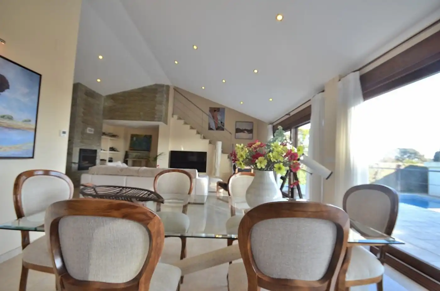 Comedor de Casa o chalet de alquiler en Albacete con Calefacción, Jardín privado y Trastero