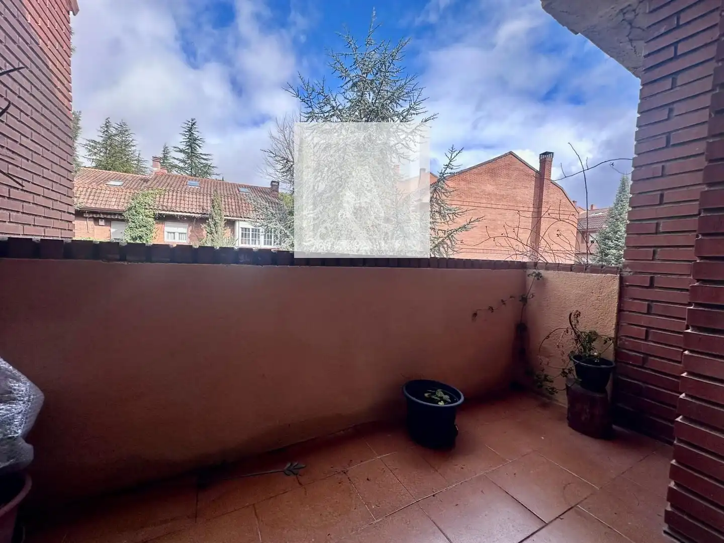 Terraza de Casa adosada en venta en Población de Arroyo con Aire acondicionado, Calefacción y Jardín privado