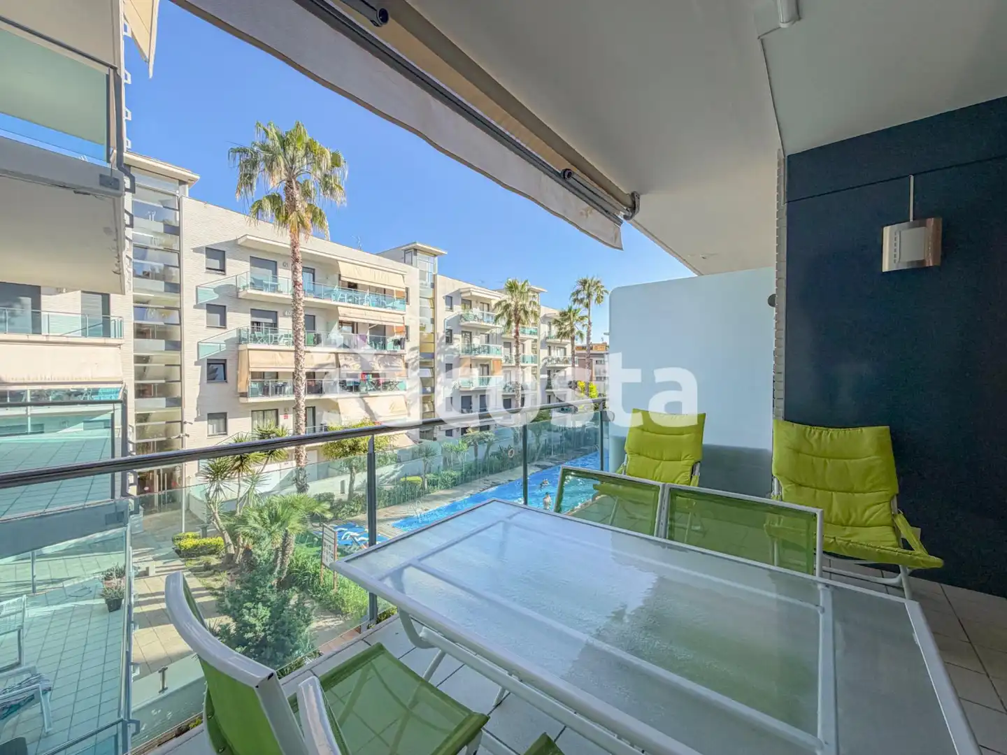 Exterior view of Flat for sale in Lloret de Mar  with Air Conditioner, Heating and Private garden