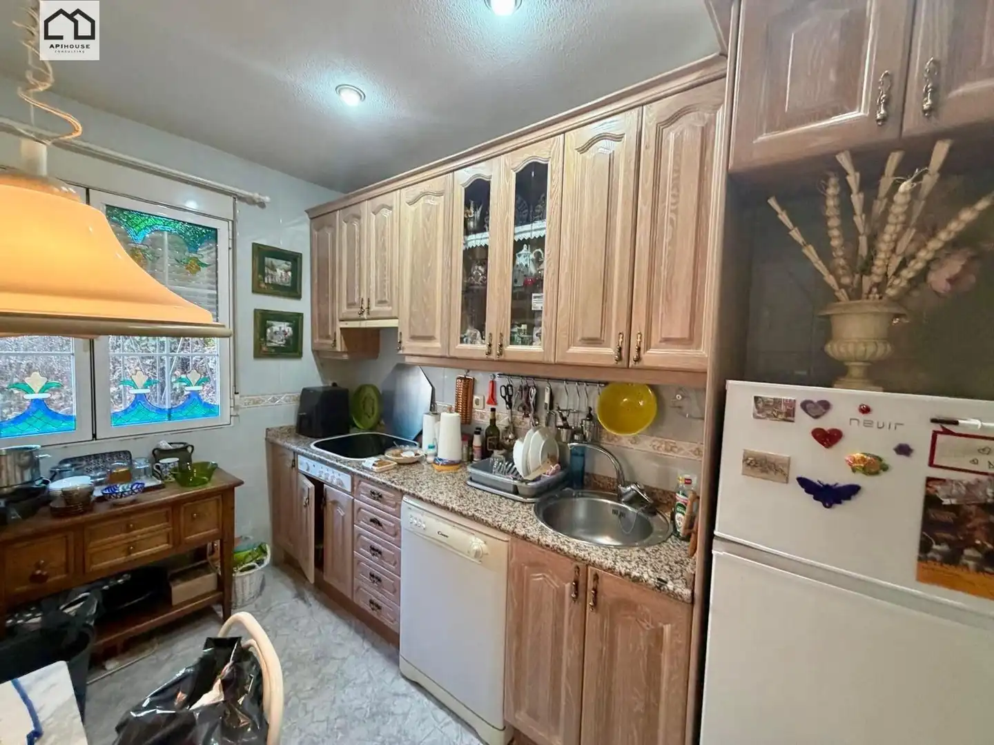 Kitchen of Houses for sale in Numancia de la Sagra  with Air Conditioner, Heating and Terrace