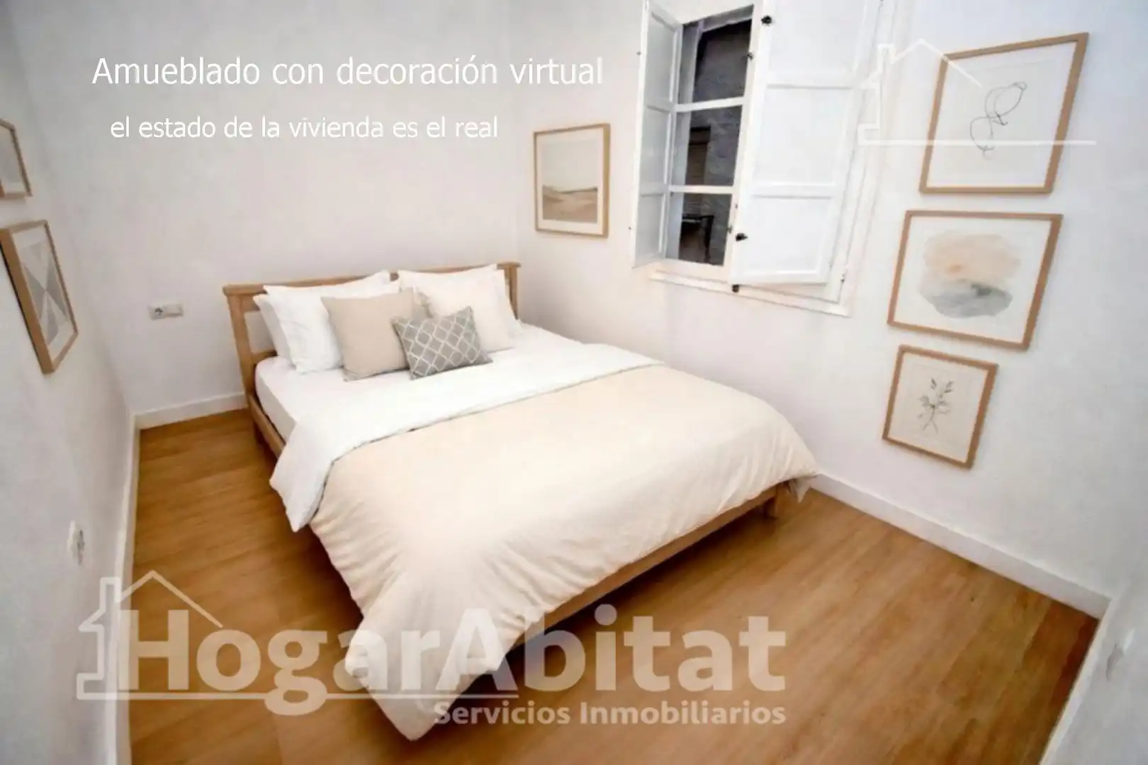 Bedroom of Flat for sale in Burriana / Borriana  with Balcony and Alarm