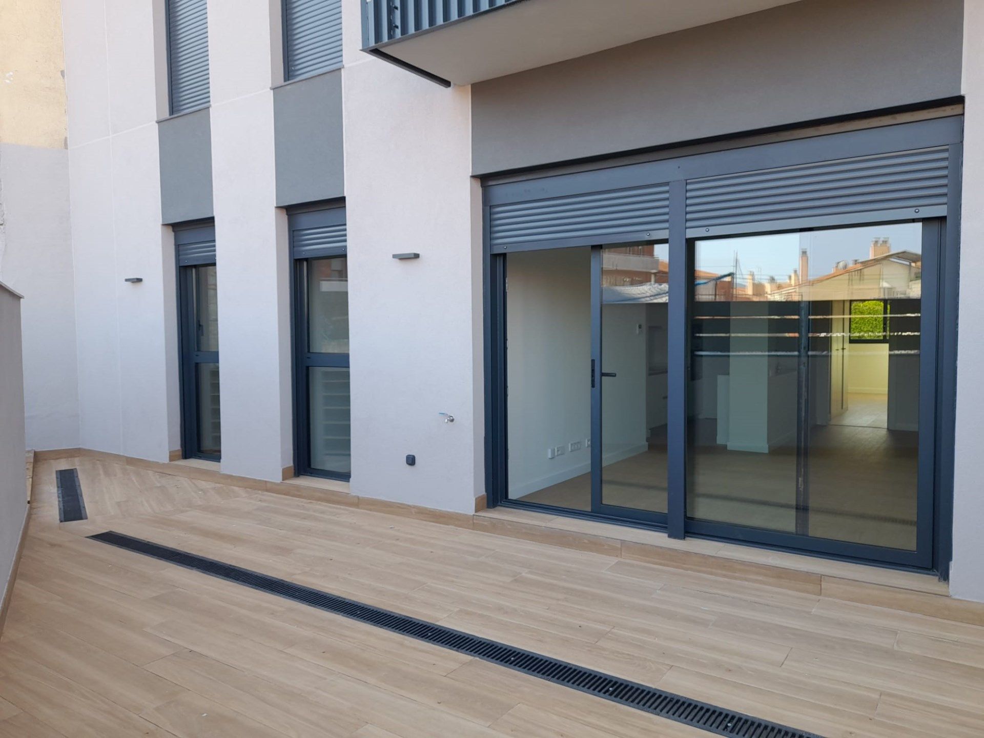 Vista exterior de Planta baixa de lloguer en Mollet del Vallès amb Aire condicionat, Calefacció i Terrassa