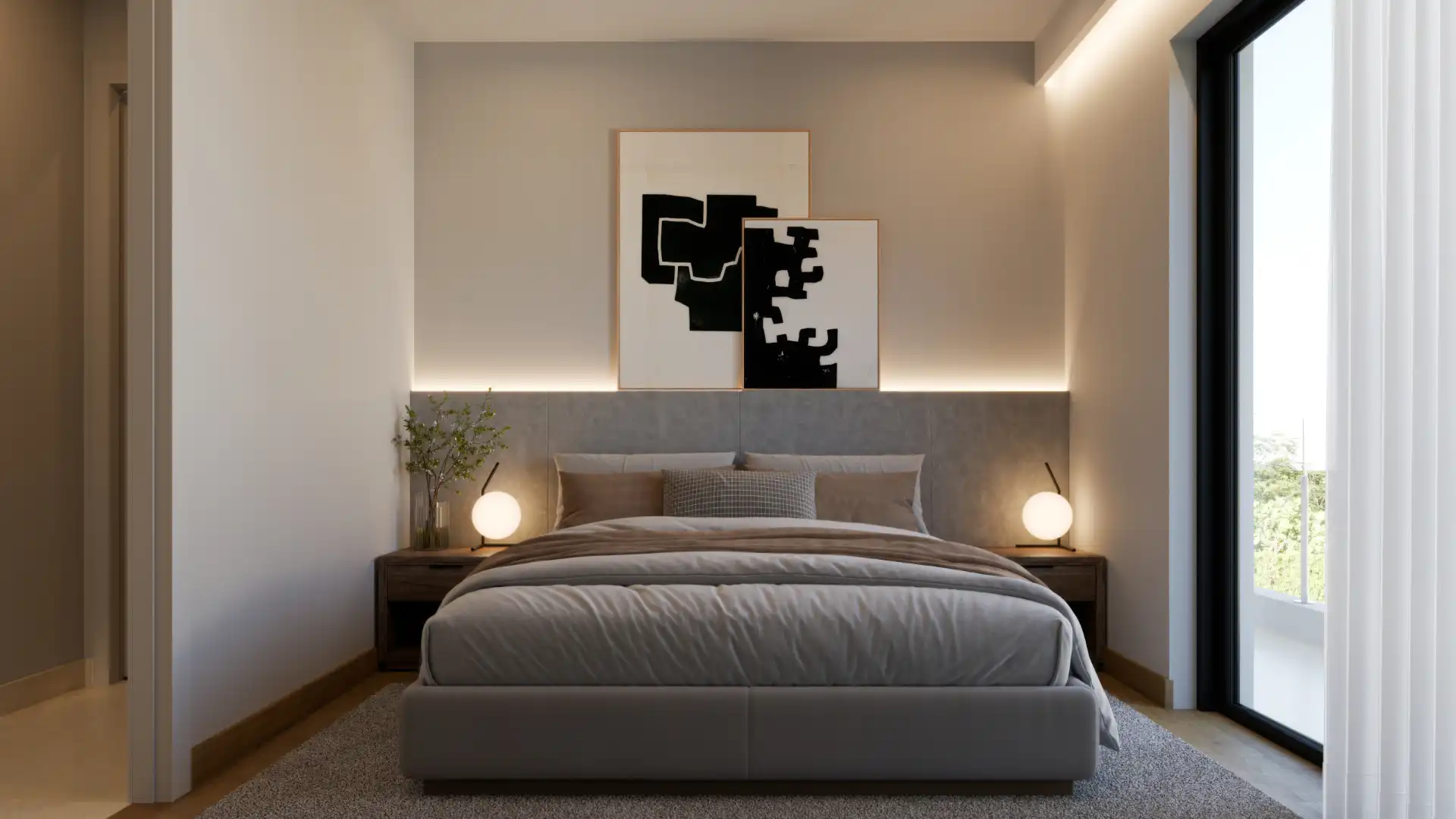Habitación de Casa o chalet para compartir en Finestrat con Aire acondicionado, Calefacción y Jardín privado